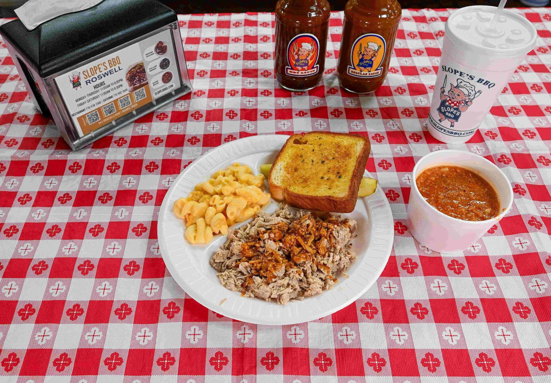 Slopes BBQ Pork Plate
